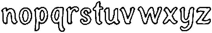 Faru ttf (400) Font LOWERCASE