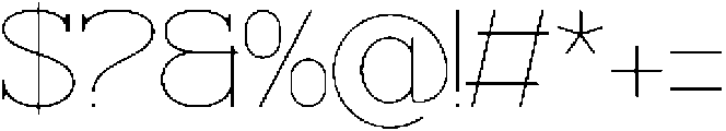 Farway Journal otf (400) Font OTHER CHARS