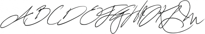 Fascinating Signature otf (400) Font UPPERCASE