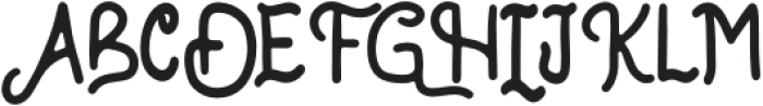 Fascino Regular otf (400) Font UPPERCASE