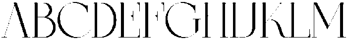 Fashbrand Regular otf (400) Font UPPERCASE
