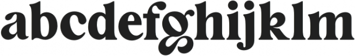 Fashion Modish otf (400) Font LOWERCASE