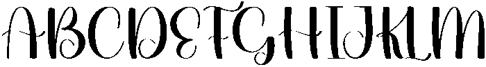Fashion Regular otf (400) Font UPPERCASE