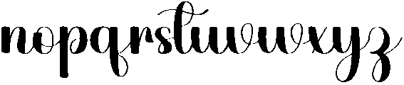 Fashion Regular otf (400) Font LOWERCASE
