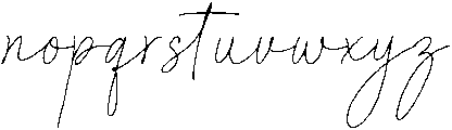 Fashionista otf (400) Font LOWERCASE