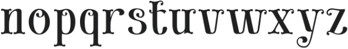 Fashory Vilago Regular otf (400) Font LOWERCASE