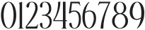 Fasrie Condensed otf (400) Font OTHER CHARS