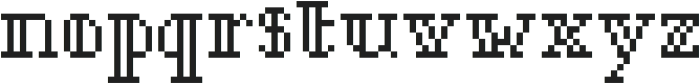 FastFrames ttf (400) Font LOWERCASE