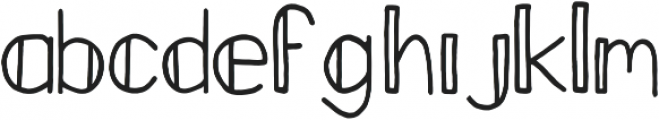 Fastback Bold otf (700) Font LOWERCASE