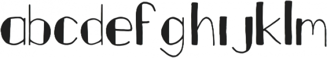 Fastback Filled otf (400) Font LOWERCASE