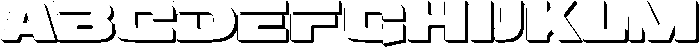 Fasthour-BoldExtrude otf (700) Font UPPERCASE