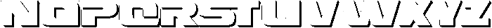 Fasthour-BoldExtrude otf (700) Font UPPERCASE