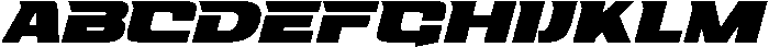 Fasthour-BoldOblique otf (700) Font UPPERCASE