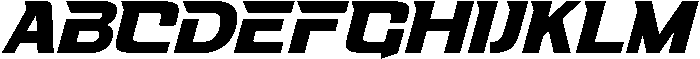 Fasthour-Oblique otf (400) Font UPPERCASE