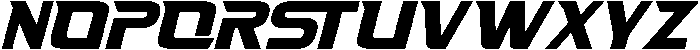 Fasthour-Oblique otf (400) Font UPPERCASE
