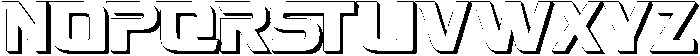 Fasthour-RegularExtrude otf (400) Font UPPERCASE