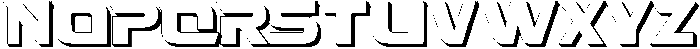 Fasthour-RegularExtrude otf (400) Font LOWERCASE
