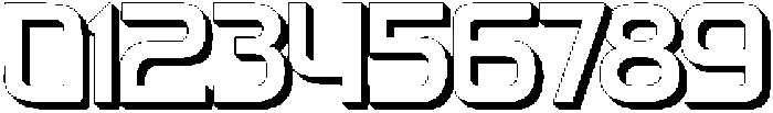 Fasthour-ThinExtrude otf (100) Font OTHER CHARS