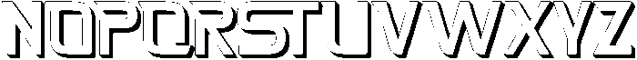 Fasthour-ThinExtrude otf (100) Font UPPERCASE