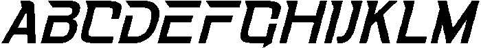 Fasthour-ThinOblique otf (100) Font UPPERCASE