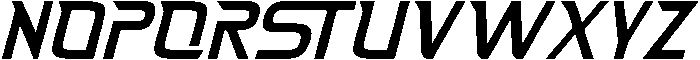 Fasthour-ThinOblique otf (100) Font UPPERCASE