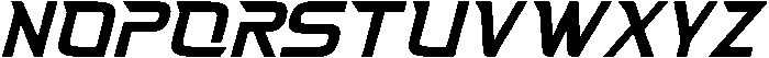 Fasthour-ThinOblique otf (100) Font LOWERCASE