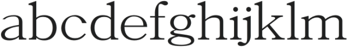 Fastile Regular otf (400) Font LOWERCASE