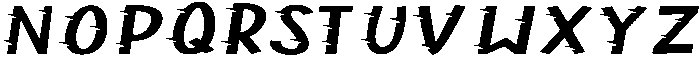 Fastrun Regular otf (400) Font LOWERCASE