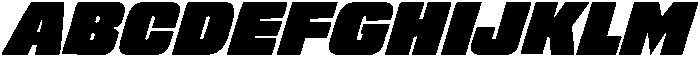 FatBoy Sans Italic otf (400) Font UPPERCASE