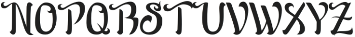 Fatebound otf (400) Font UPPERCASE