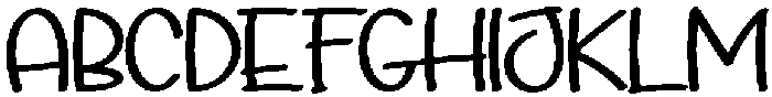 Father Happy Regular otf (400) Font UPPERCASE