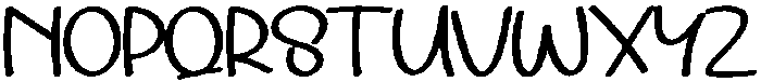 Father Happy Regular otf (400) Font UPPERCASE