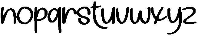 Father Happy Regular otf (400) Font LOWERCASE
