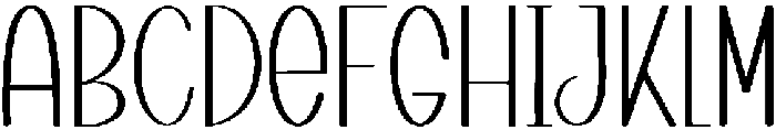 Father Regular otf (400) Font UPPERCASE