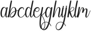 Father Signature Regular otf (400) Font LOWERCASE