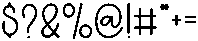 Father Smile Regular otf (400) Font OTHER CHARS