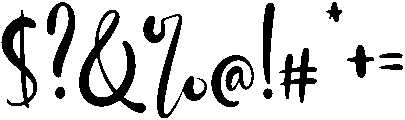 Father otf (400) Font OTHER CHARS