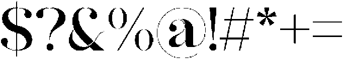 Fathon otf (400) Font OTHER CHARS