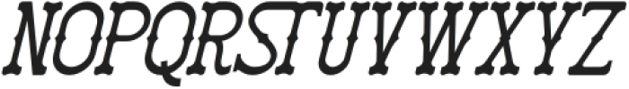 Fatient Italic otf (400) Font LOWERCASE