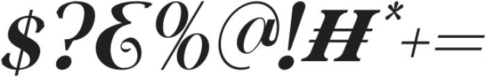 FatinGengky-Italic otf (400) Font OTHER CHARS
