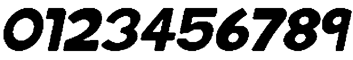 Fatty Soda Solid Italic otf (400) Font OTHER CHARS