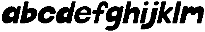 Fatty Soda Solid Italic otf (400) FONT