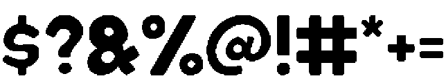 Fatty Soda Solid otf (400) Font OTHER CHARS