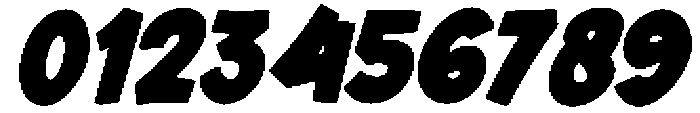 Faturay Italic otf (400) Font OTHER CHARS