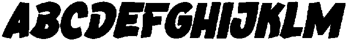 Faturay Italic otf (400) Font UPPERCASE