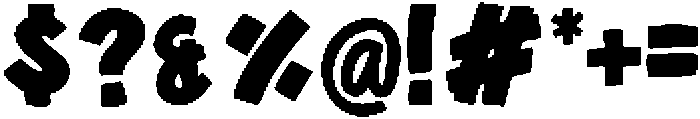 Faturay Regular otf (400) Font OTHER CHARS