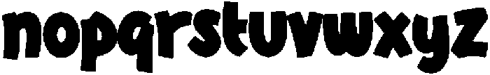Faturay Regular otf (400) Font LOWERCASE