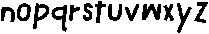 Favorite Regular otf (400) Font LOWERCASE