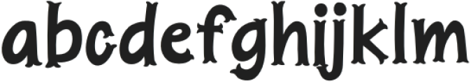 Favorite Regular otf (400) Font LOWERCASE