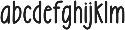FavoriteNotebook-Regular otf (400) Font LOWERCASE